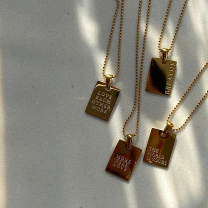 Empowerment Pendant Necklace